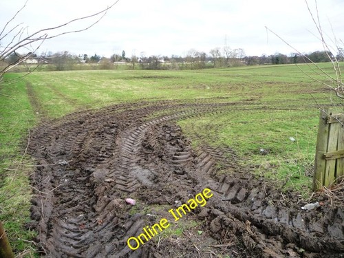 Photo 6x4 muddy field - photo,